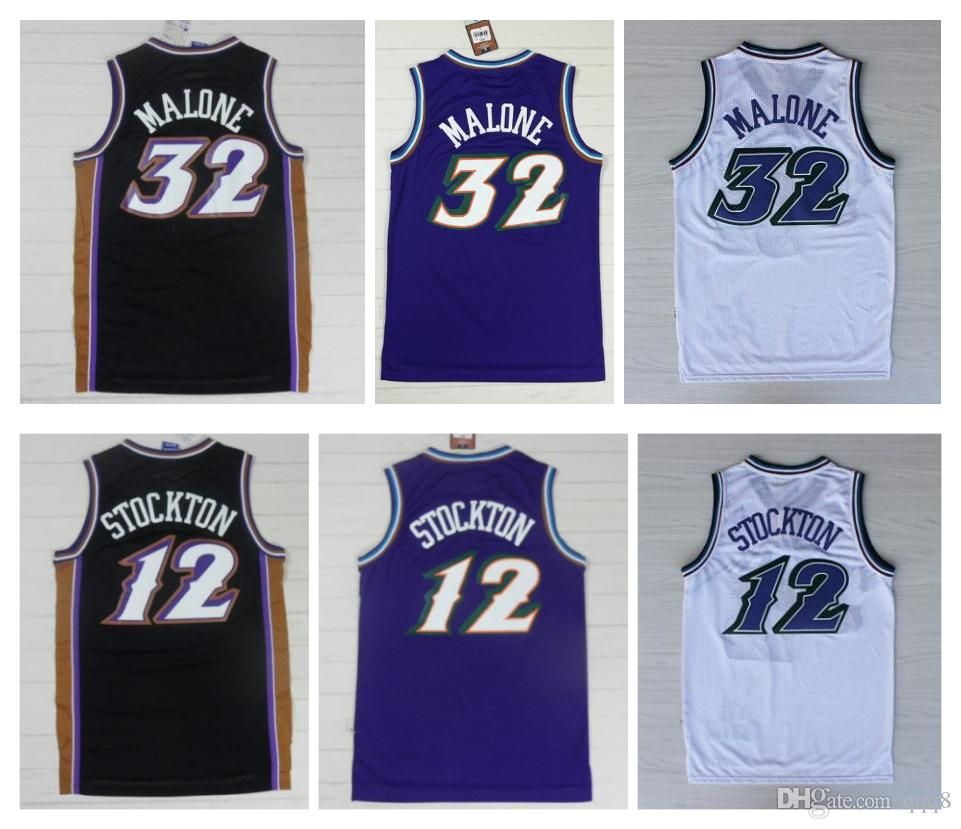 Retro John Stockton Jersey Cheap NKarl 