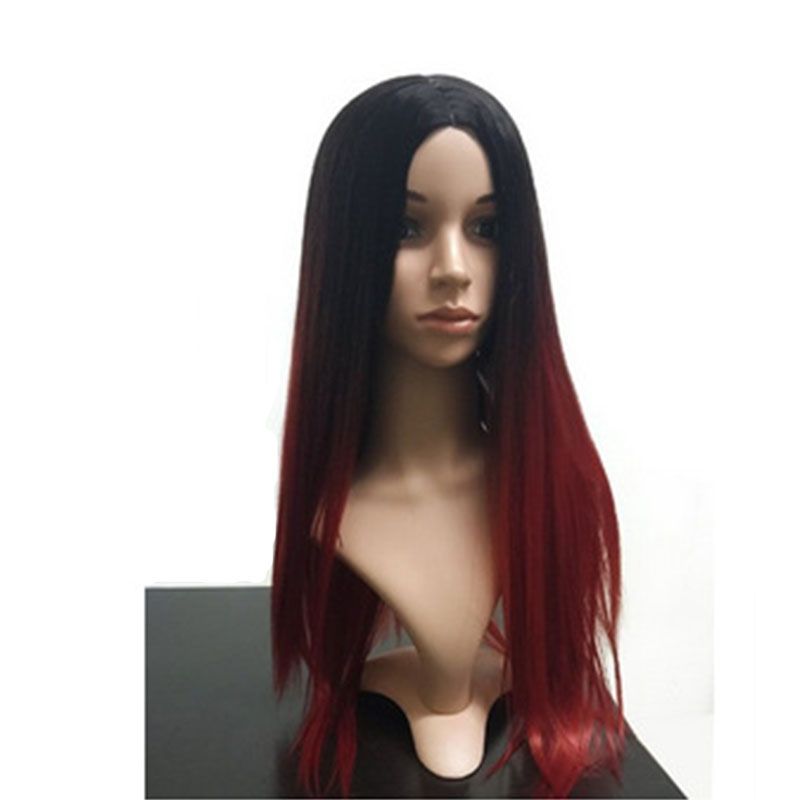 womens black wig