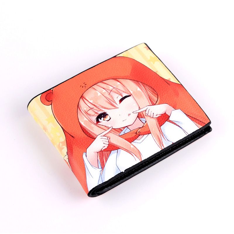 Details about   Anime Himouto Umaru-chan Logo Wallet Credit Card Purse Decorative Zipper Wallet 