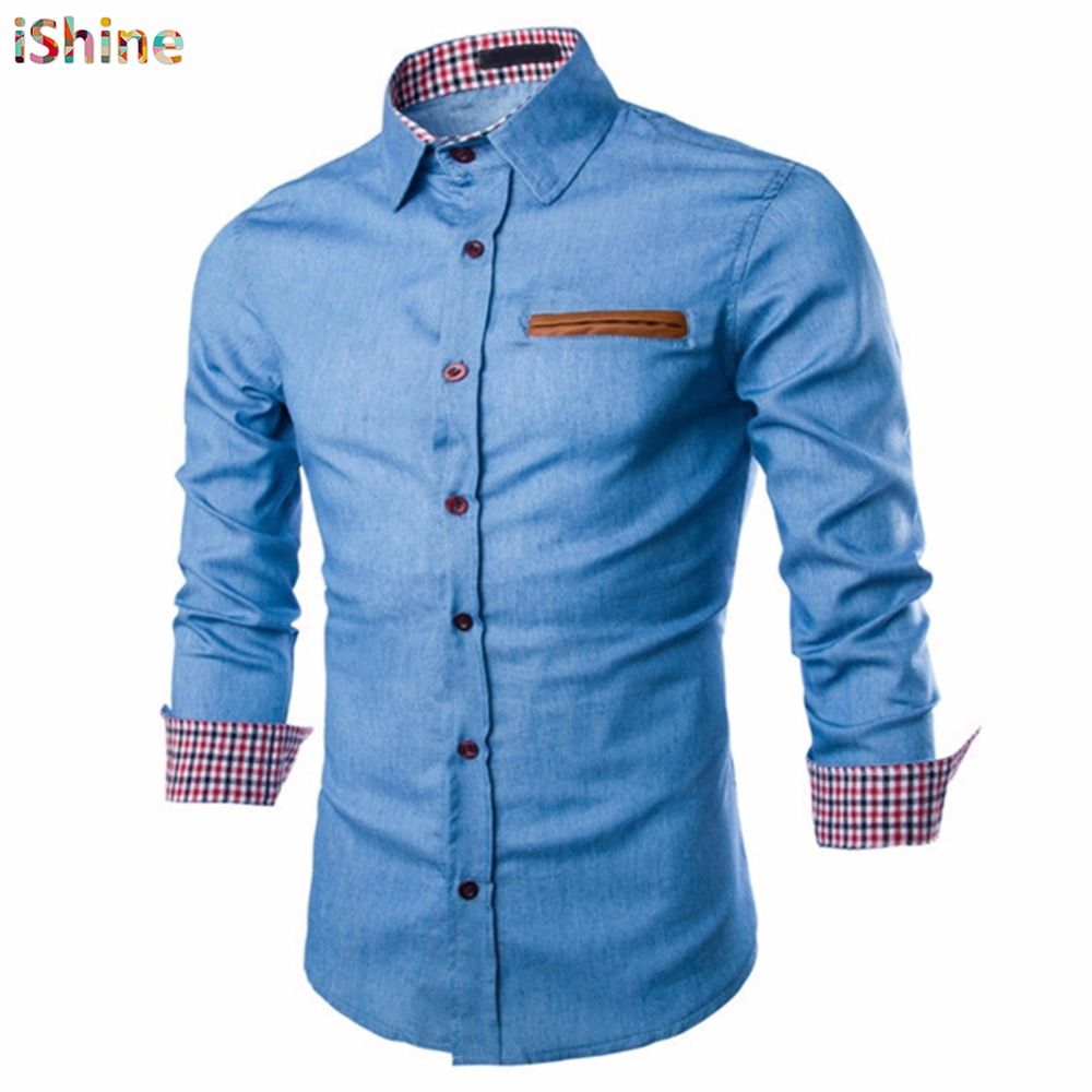 camisa de vestir con pantalon de mezclilla