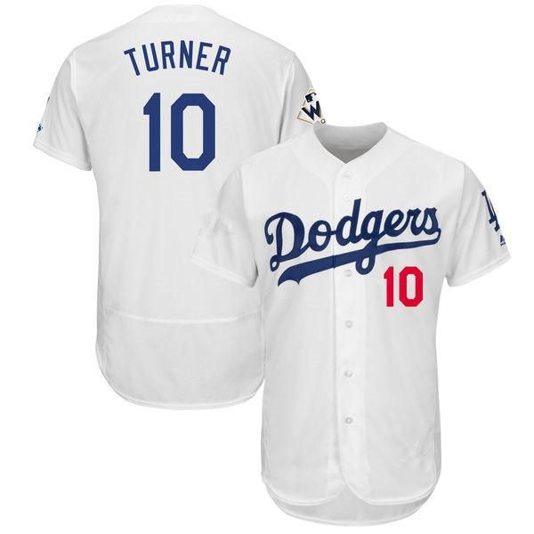 Men Women Youth Dodgers Jerseys 5 Seager 10 Turner Baseball Jerseys White  Gray Grey Blue Salute Military Players Weekend From Championship, $29.85