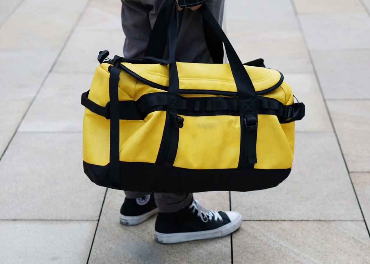 17FW Base Camp DUFFLE Travel Sup Attractive Casual Mens Duffle Bag