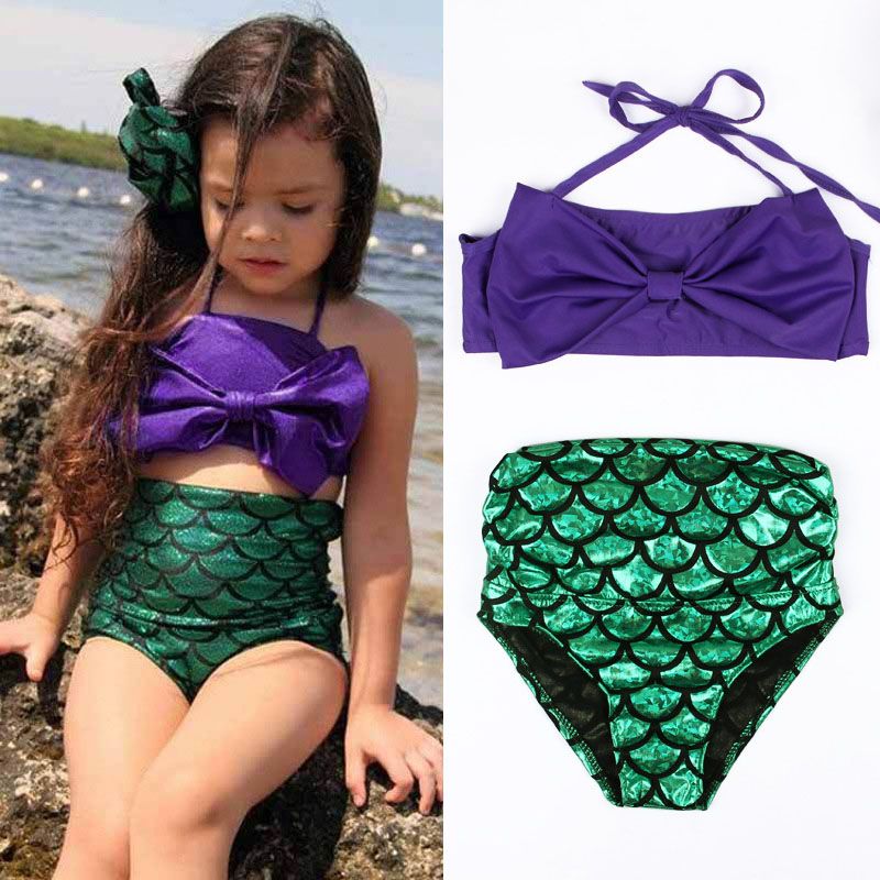mermaid kids swimsuit