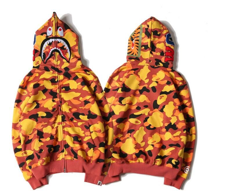Winter Jackets for Men Construction.Mens Autumn Casual Camouflage Long Sleeve Pullover Sweatshirt Hoodie Coat Top