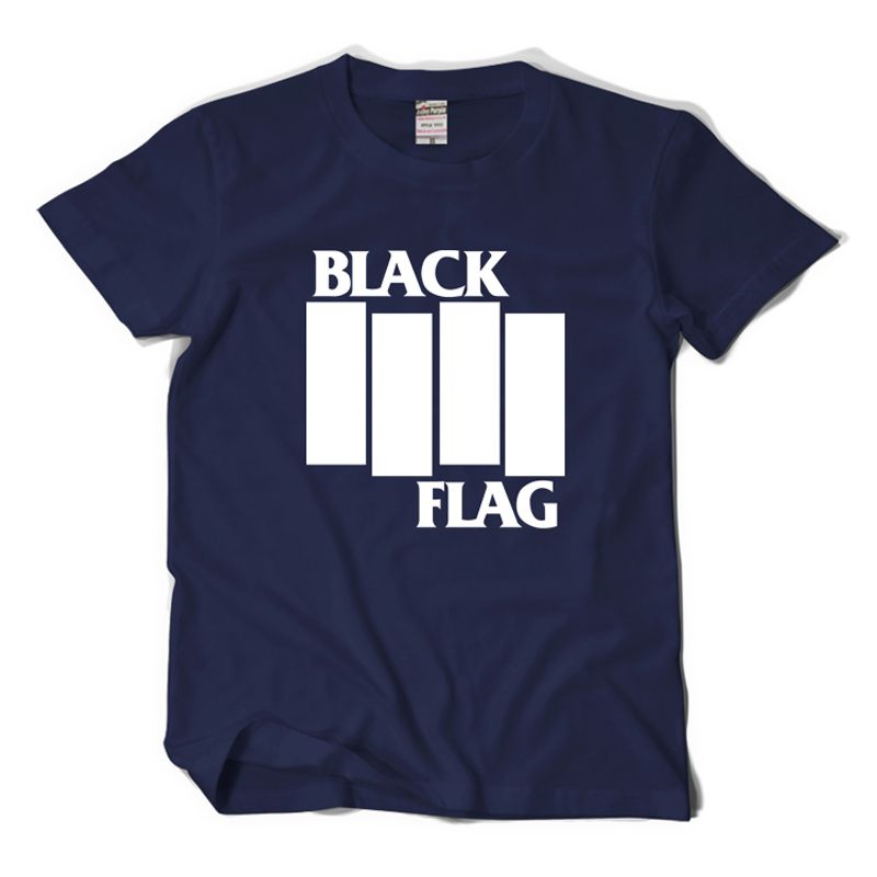 black flag band t shirt