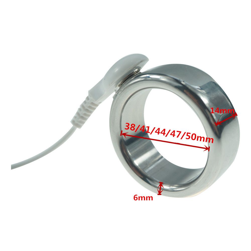 DIY 5sizes For Choose Electric Shock Stainless Steel Penis Cock Ring Vibrator Metal Electro Stimulation Accessory Sex Toys Y18102306 From Gou06, $7.86 DHgate