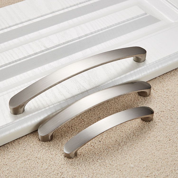 Fulgente 160mm Satinierter Nickel Europaischer Turgriffe Modernen Schrank Schublade Stangengriff Kuche Kabinett Schlafzimmer Schranktur Griffe Mobel 10er Pack Kuchengriffe Chrom Amazon De Baumarkt