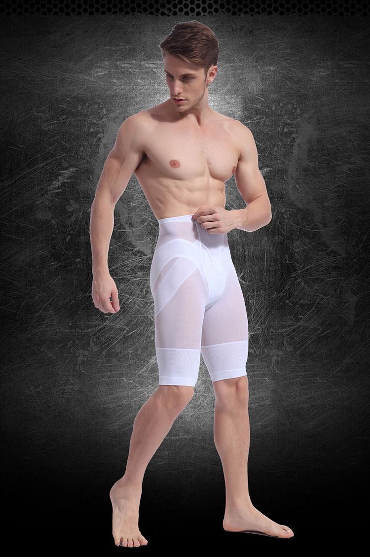 2018 Mens High Elastic Mesh Corset 