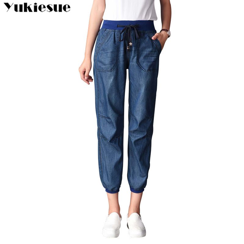 Compra Jeans Para Mujer 2021 Boyfriend Harem Pantalones Mujer Pantalones  Casual Plus Tamaño Suelto Fit Vintage Denim High Cintura Para Mujer Barato  | Entrega Rápida Y Calidad | Es.Dhgate