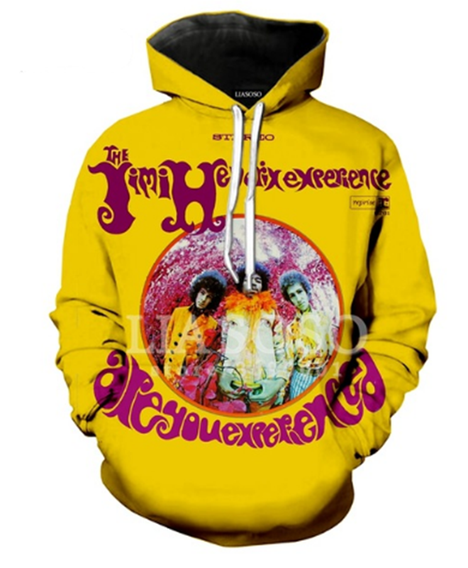 jimi hendrix zip up hoodie