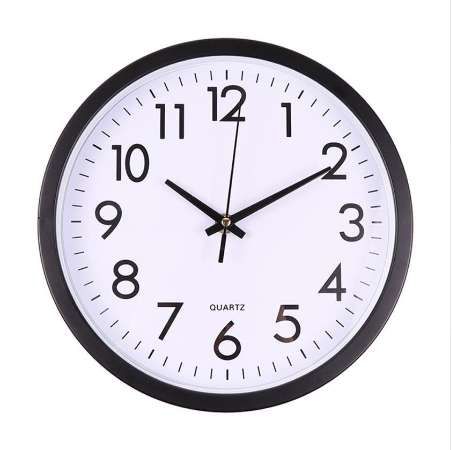 compre 25 cm de cristal relojes de pared de cuarzo silencioso no tictac relojes de pared sala de estar oficina simple conciso digial relojes pared