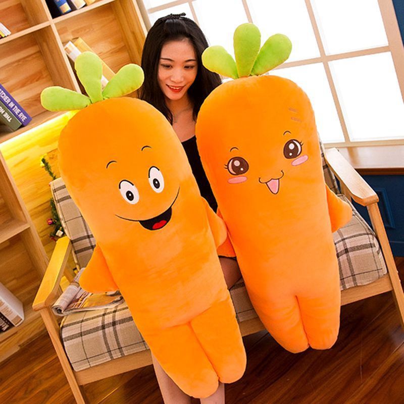 cuddly carrot toy