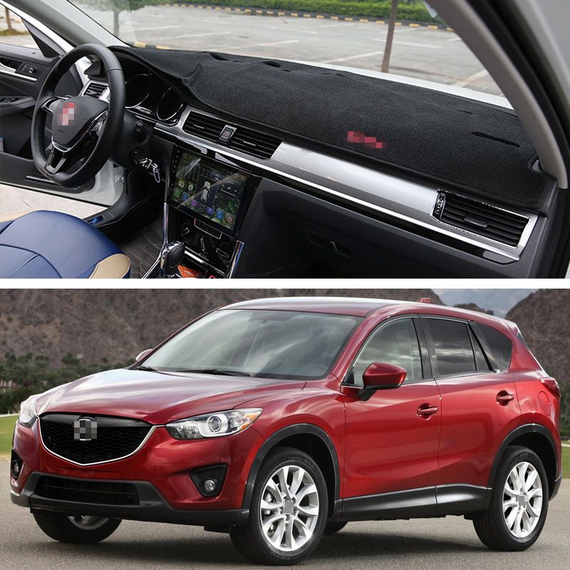 New Car Dashboard Dash Mat Sun Visor Cover Pad Inner Fit For Mazda