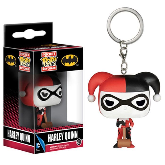 Funko Pop Llavero Escuadrón Suicida Harley Quinn Figura Funko Pop Llavero Escuadrón Suicida Harley Quinn Figura