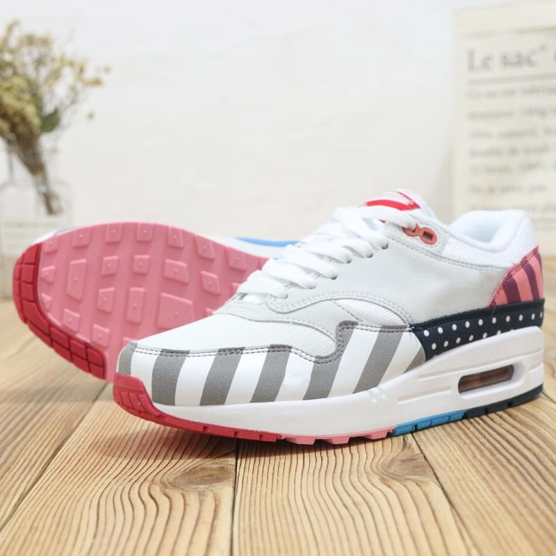 Acquistare Parra X Nike Air Max 1 Parra Con Box 2018 Chaussures Piet Parra  X 1 Bianco Multi Rainbow Designer Donna Uomo Scarpe Da Ginnastica Marca  Donna Sneakers Mens Scarpe Da Ginnastica