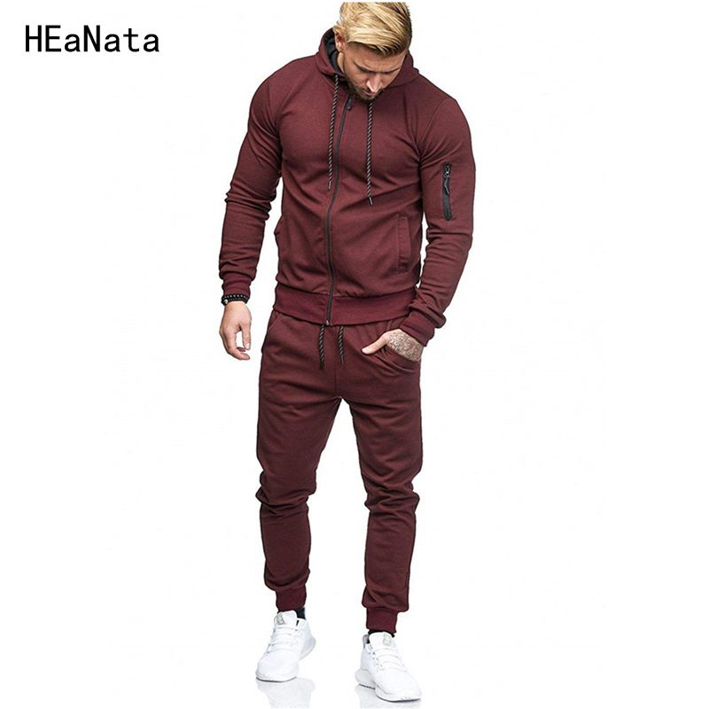 Compra Chándal De Los Hombres 2021 Hoodies De Otoño Chándal De Choques  JOGGER Set De Cremallera Masculina Sudadera Sweatpants High Street  Chaquetas Conjuntos Barato | Entrega Rápida Y Calidad | Es.Dhgate