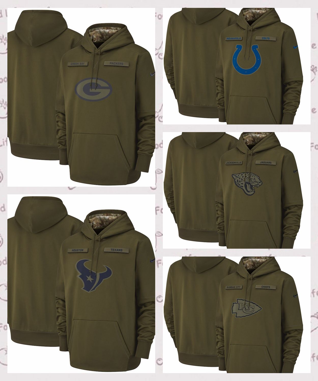 packers salute to service hoodie 2018