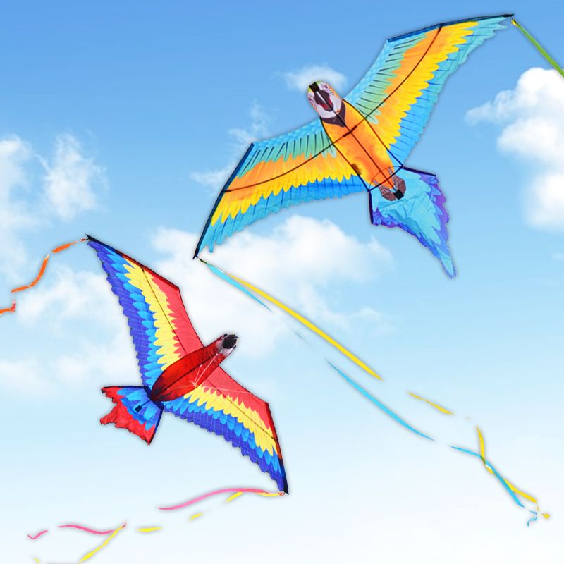 2021 Big Parrot Kite 188cm Stereo Bird Kites High Quality Parakeets