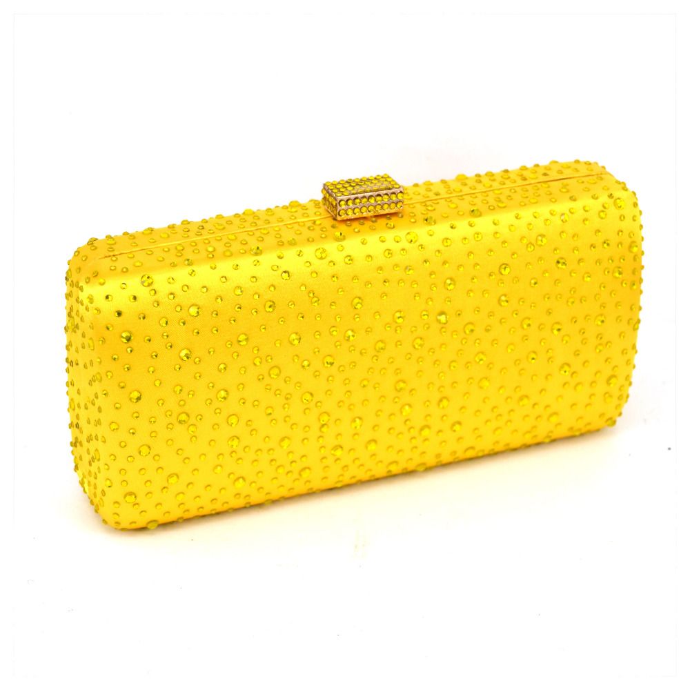 yellow clutch bags for weddings