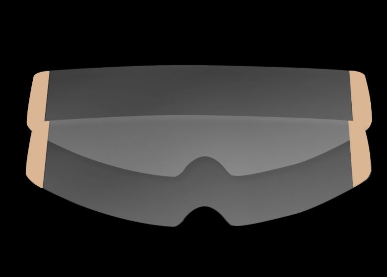 Lente Antiappannamento Del Motociclo Lente Del Casco Lente Del Motociclo Pellicola Anti-appannamento Generico Occhiali Pellicola Adesivo Casco Del Motociclo Visiera Antiappannamento Del Motociclo