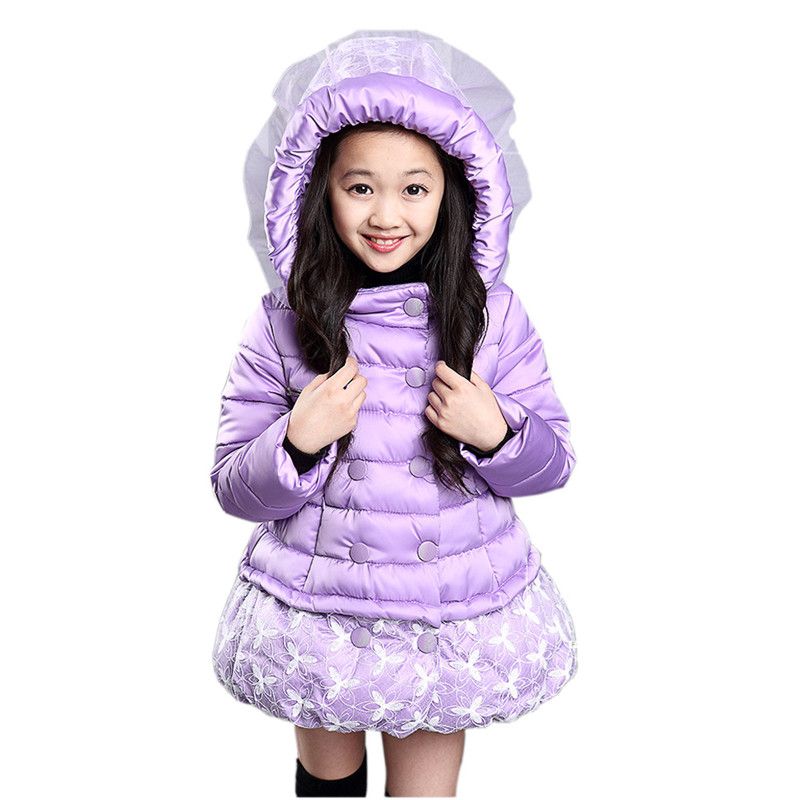 girls thick coat