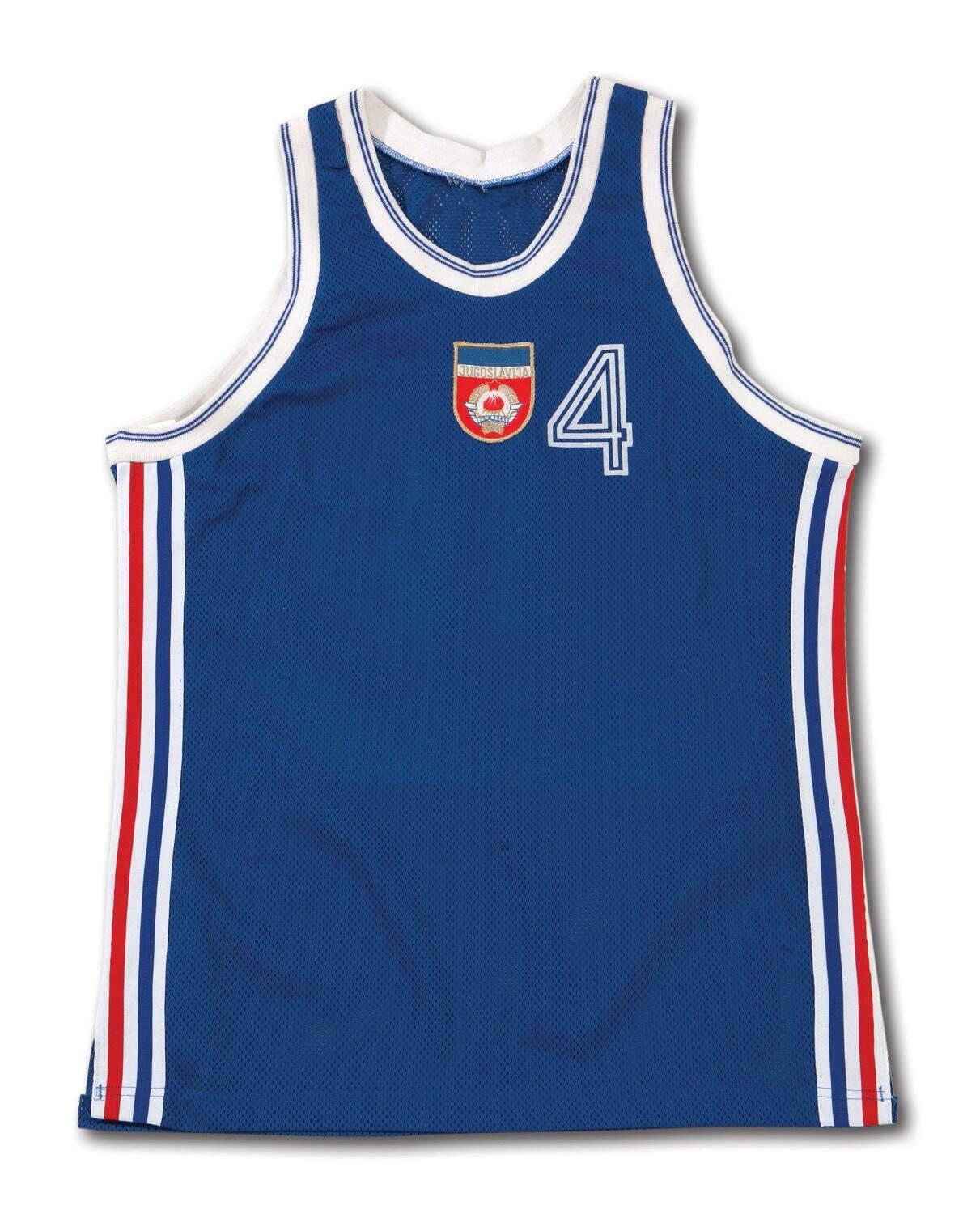 yugoslavia basketball jersey