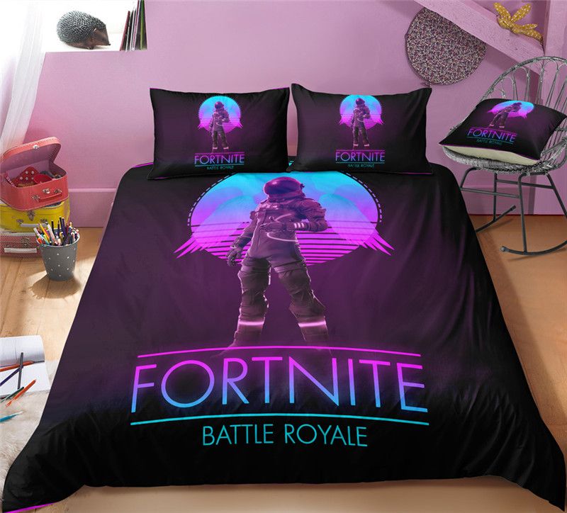 Game Fortnite Duvet Cover Twin Full Queen King Size Quilt Covers