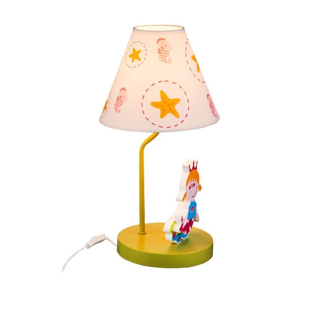 2019 Oovov Cartoon Princess Room Mermaid Desk Lamps Creative Kids Lamp Child Bedsides Table Light From 80 41 Dhgate Com