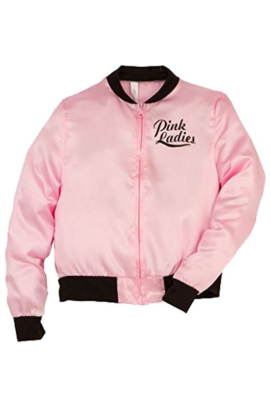 New Arrival Pink Ladies Grease Costume Retro Jacket Fancy Cheerleader Girls  Pink Autumn Coat Halloween Party Clothing From Caeley, $32.69