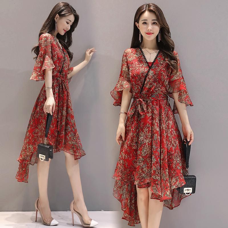 new chiffon dresses 2018