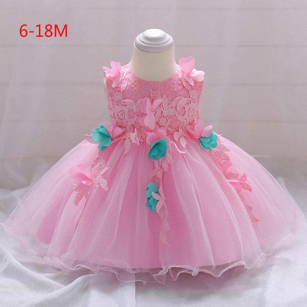 vestido borboleta 1 ano