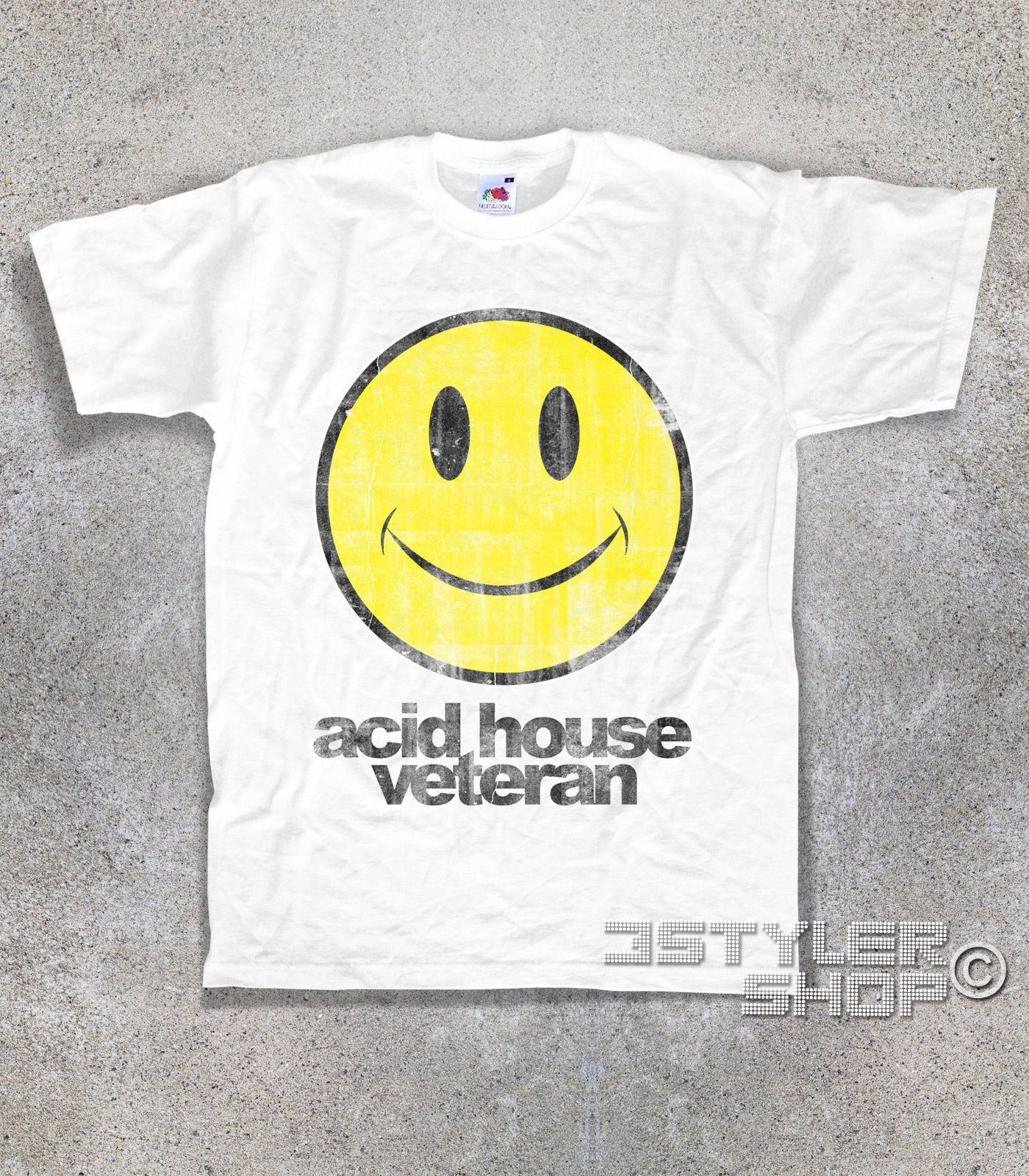 acid house t shirt vintage