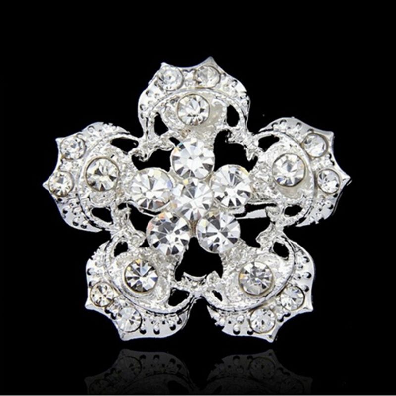 2pcs corna spilla di strass PIN Scialle PIN Bling SPILLE SPILLETTE 