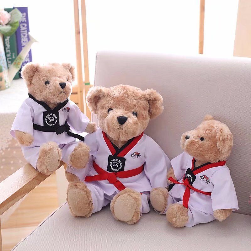 karate teddy bear