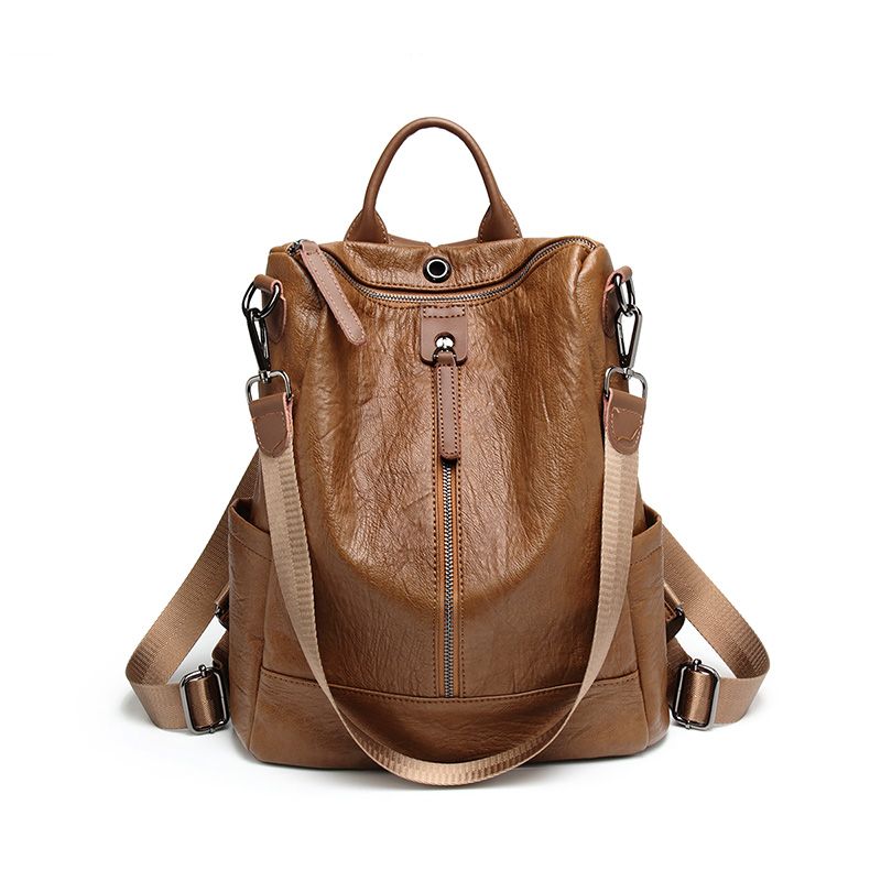 tiny leather backpack