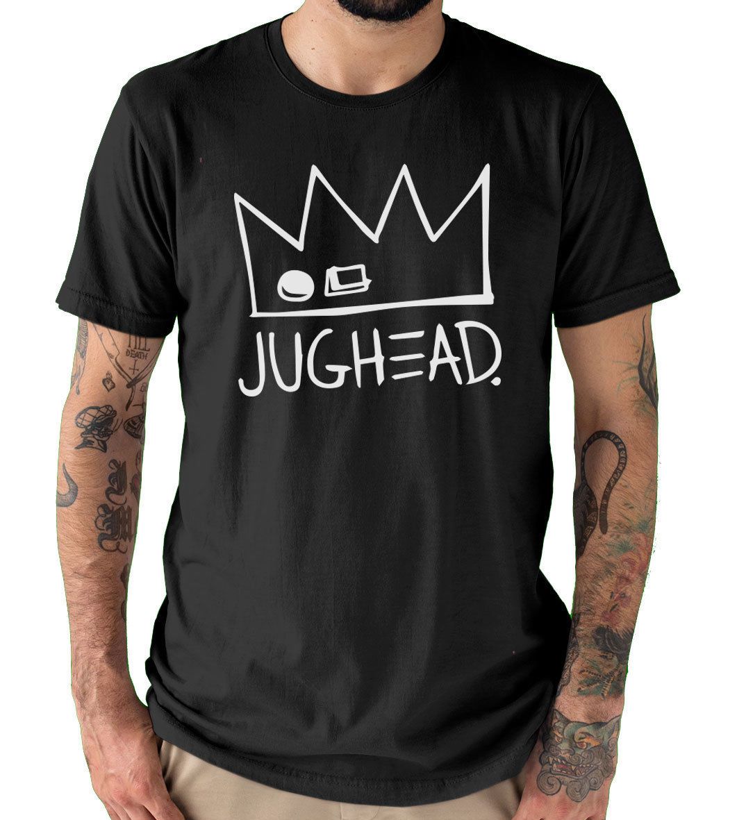 Jughead Jones Crown T-shirt / Riverdale T-shirt / South Side Serpents T-shirts Custom T Funny Cool Design Your Own Customized Jughead Jones Crown T-shirt / Riverdale T-shirt / South Side Serpents T-shirts Custom T Funny Cool Design Your Own Customized