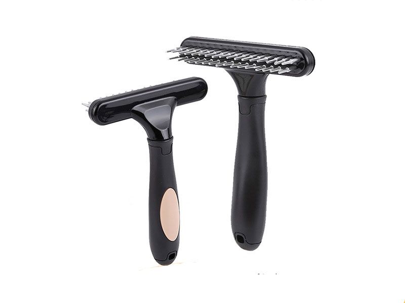 2019 Pet Dog Dematting Hair Knot Out Tool Undercoat Rake Brush For