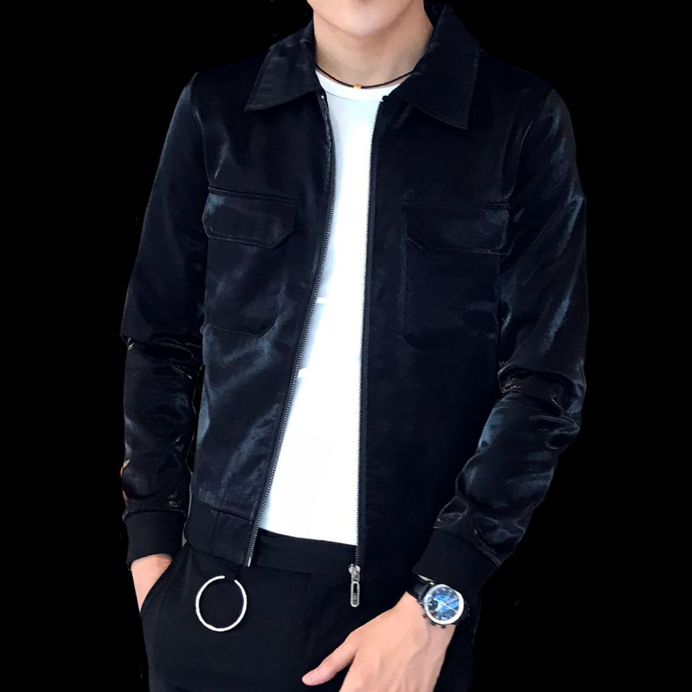 jaqueta masculina brilhante