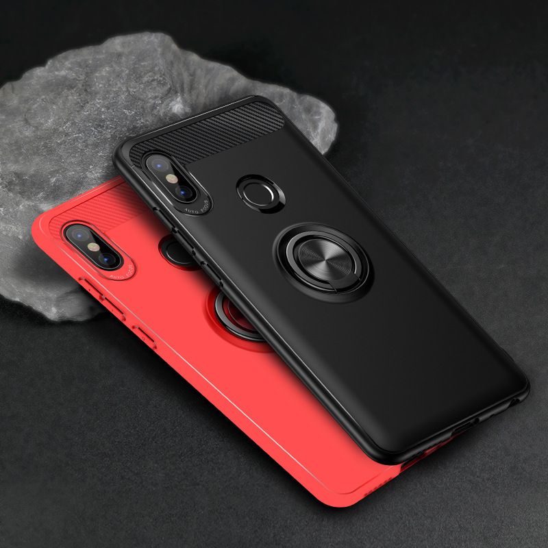 Compre Maoruisi Capa Para Xiaomi Redmi Note 5 Case De Silicone Macio À  Prova De Choque Do Carro Casos De Telefone Magnético Para Xiaomi Redmi Note  5 Pro Note5 Barato | Entrega