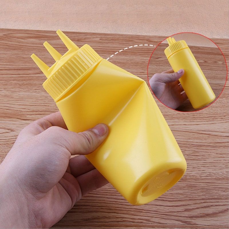 Changzhou 3 Löcher Squeeze Flasche Gewürzspender Sauce Essig Öl Ketchup Menage Behälter Changzhou 3 Löcher Squeeze Flasche Gewürzspender Sauce Essig Öl Ketchup Menage Behälter