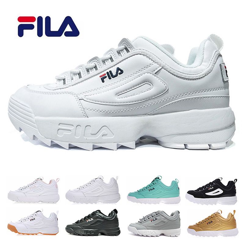 fila disruptor grise foncé