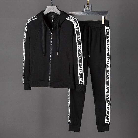 Acquistare 18ss Marchio Fashion Luxury Designer Tute Lettera Stampa Collo  Alto Cardigan Giacca Con Cerniera Pantaloni Casual Tute Da Uomo Pullover  Con Cappuccio Economico | Consegna Veloce E Qualità | DHgate Italy
