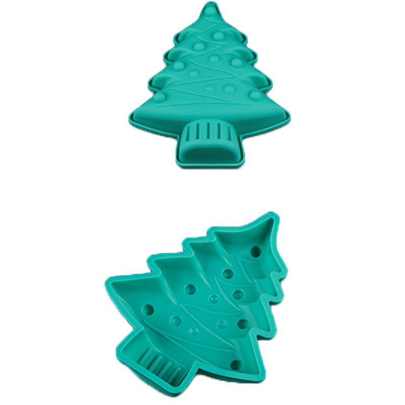 2020 Wholesale Christmas Tree Silicone Molds For Cakes Cookie Chocolate Baking Pan Bakeware Tools From Lihualin033 2 87 Dhgate Com