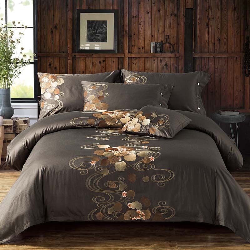 Home Textiles Bedding Luxury Bed Comforters Set Queen Size Bedding