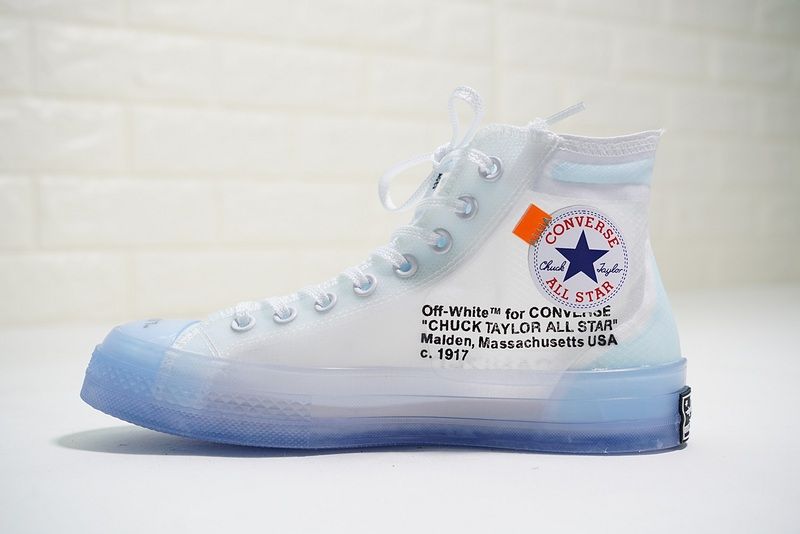 garra tirano Perversión Off White x Converse Chuck Taylor 1970S Zapatos para correr para mujer  Zapatillas altas desde arriba