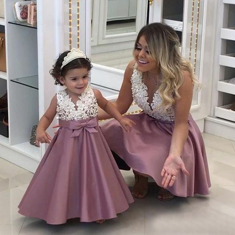 Robe Mere Fille Mariage