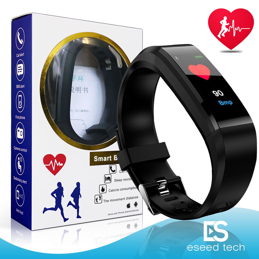 color lcd screen id115 plus smart bracelet