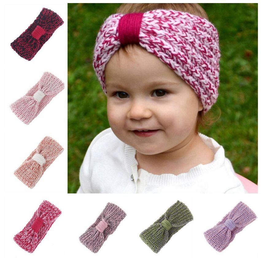 Kids Knit Headband Crochet Knot Turban Hairband Baby Girl Head Wrap Ears Warmer Headwear Girls Headbands Warm Headwrap Kka4042 From Kids Dress 0 7 Dhgate Com