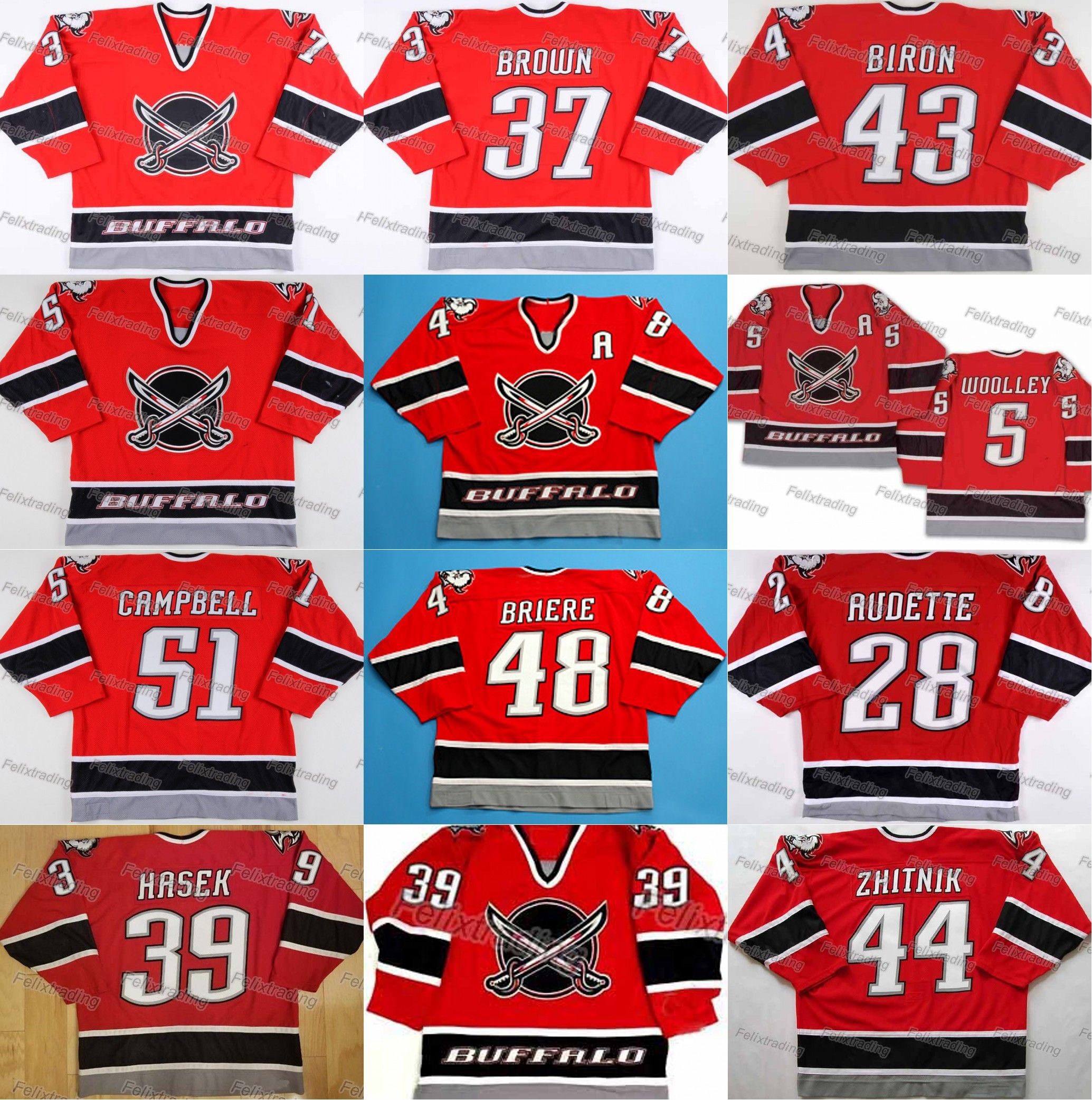 buffalo sabres red and black