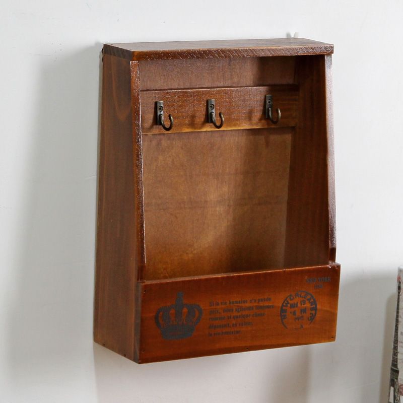 2019 Retro Home Zakka Storage Box Wall Hanging Box Vintage Home